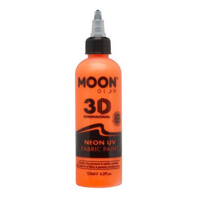 Moon Creations UV Neon Textilfärg - 125 ml Orange
