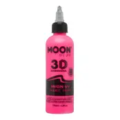 Moon Creations UV Neon Textilfärg - 125 ml Rosa