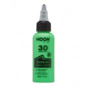 Moon Creations UV Neon Textilfärg - 30 ml Grön