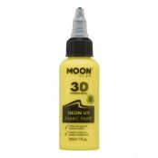 Moon Creations UV Neon Textilfärg - 30 ml Gul