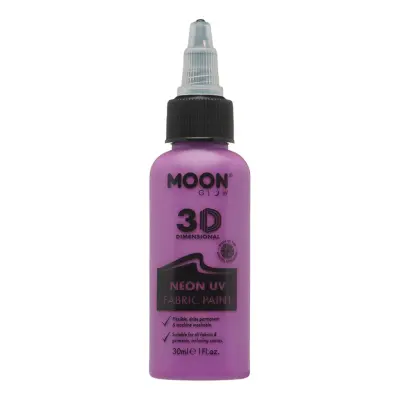 Moon Creations UV Neon Textilfärg - 30 ml Lila