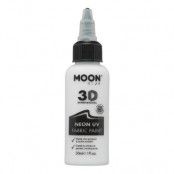 Moon Creations UV Neon Textilfärg - 30 ml Vit