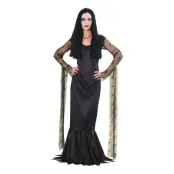 Morticia Addams Maskeraddräkt - Medium