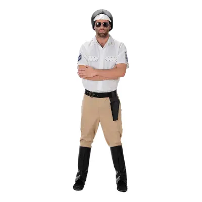 Motorcykelpolis Maskeraddräkt - X-Large