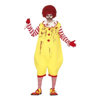 Mr Donken Mördare Maskeraddräkt - Large