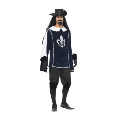 Musketör Maskeraddräkt - Large