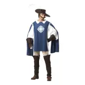 Musketör Maskeraddräkt - X-Large