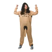 Naken Man Maskeraddräkt - Large/X-Large