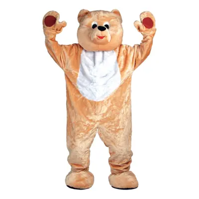 Nallemaskot Deluxe Maskeraddräkt - One size