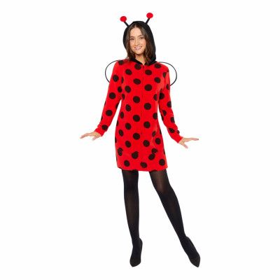 Nyckelpiga Klänning Fleece Maskeraddräkt - Small/Medium