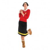 Olive Oyl Maskeraddräkt - Large