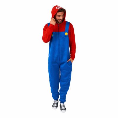 OppoSuits Mario Onesie - Small