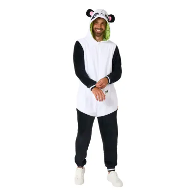 OppoSuits Panda Onesie - Large