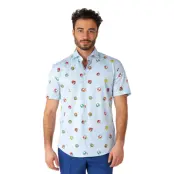 OppoSuits Super Mario Skjorta - XX-Large