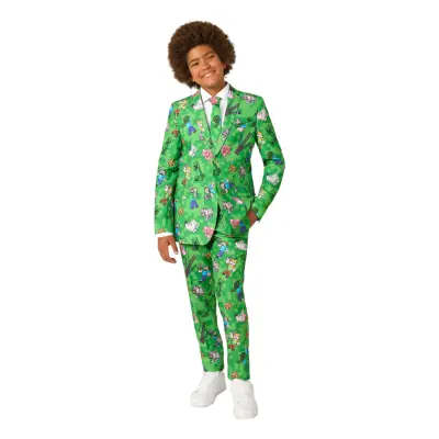 OppoSuits Teen Minecraft Kostym - 146/152