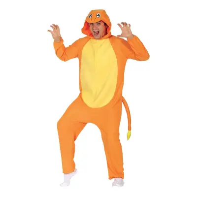 Orange Drake Maskeraddräkt - One size