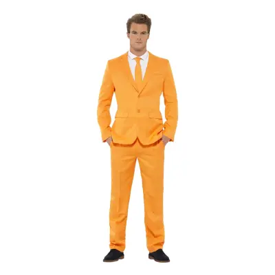 Orange Kostym Maskeraddräkt - Medium
