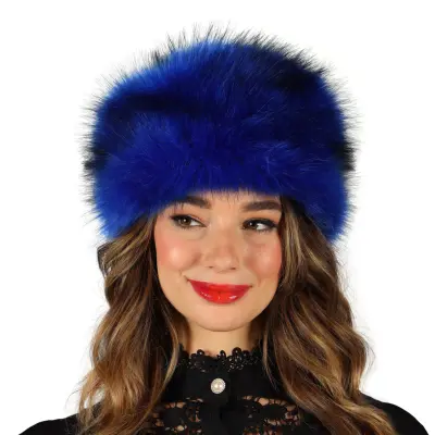 Pälshatt Blå - One size