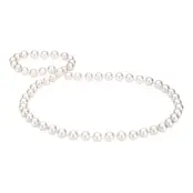 Pärlhalsband Vitt