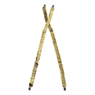 Paljetthängslen Guld - One size