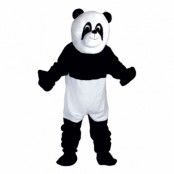 Pandamaskot Deluxe Maskeraddräkt - One size