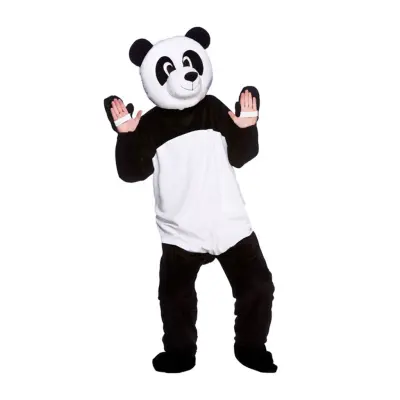 Panda Maskot Maskeraddräkt - One size