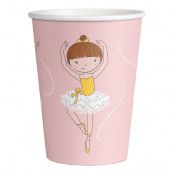 Pappersmuggar Dansande Ballerina - 8-pack