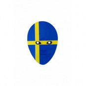 Pappmask, svenska flaggan