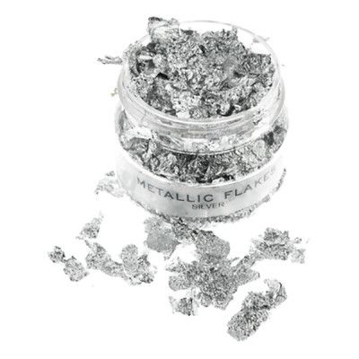 Kryolan Metallic Glitter Flakes Silver