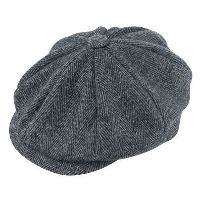 Peaky Flat Cap Grå - One size