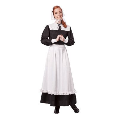 Pilgrim Kvinna Maskeraddräkt - Small