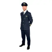 Pilot Deluxe Maskeraddräkt - X-Large