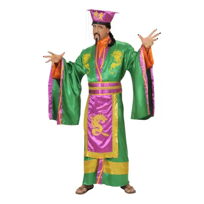 Japansk Kejsare Maskeraddräkt - Medium