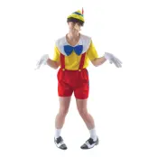Pinocchio Maskeraddräkt - Standard