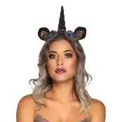 Diadem Dark Unicorn - One size