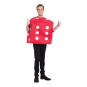 Pokertärning Maskeraddräkt - One size