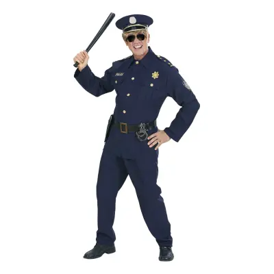 Polisofficer Maskeraddräkt - Small