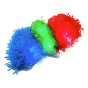 Pom Pom Blinkande - Blå