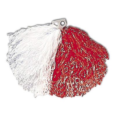 Pom Pom Vit/Röd