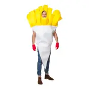 Pommes Frites Maskeraddräkt - One size