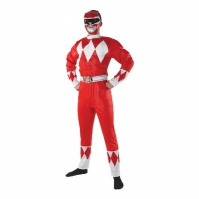 Power Ranger Maskeraddräkt - Standard