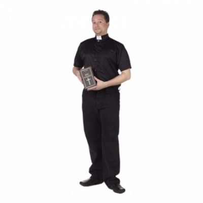 Präst med Plunta Maskeraddräkt