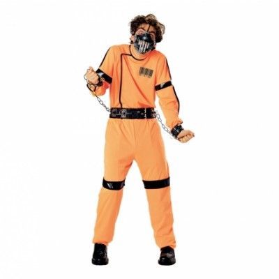 Psykopat Patient Maskeraddräkt