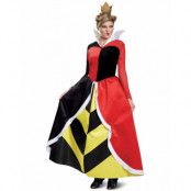 Queen of Hearts - Licensierad Disney-kostym för damer
