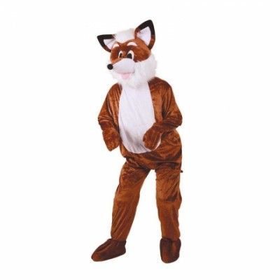 Räv Maskot Maskeraddräkt - One size