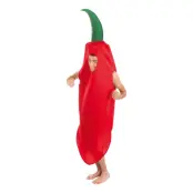 Röd Chili Maskeraddräkt - One size