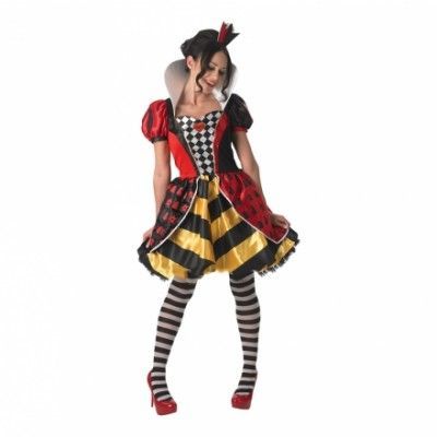 Röda Drottningen Maskeraddräkt - Small