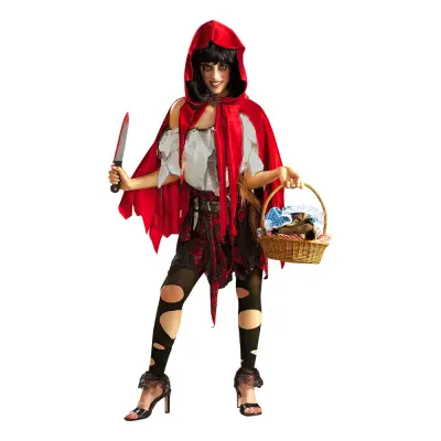 Rödluvan Död Maskeraddräkt - X-Small