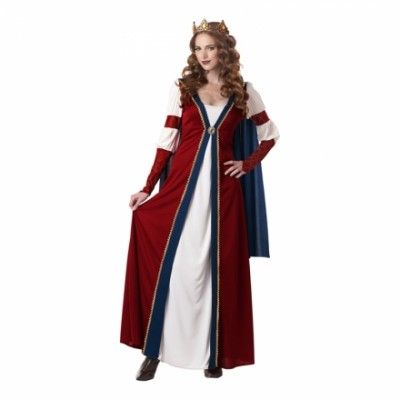 Renässans Drottning Maskeraddräkt