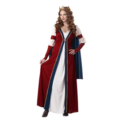 Renässans Drottning Maskeraddräkt